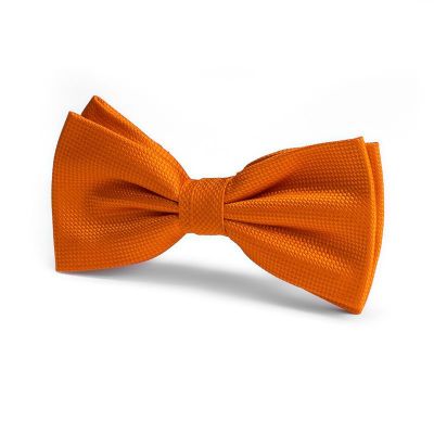 Strikje - zijde - oranje - NOS