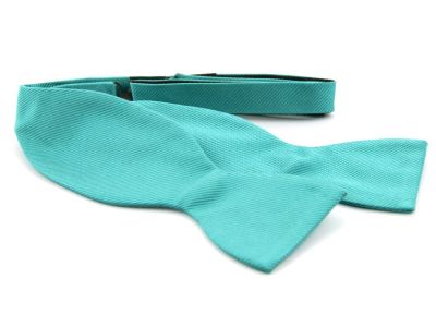 Vlinderdas/Zelfstrikker - zijde - smaragd - NOS