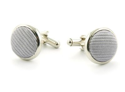 Manchetknopen | Zilver grijs