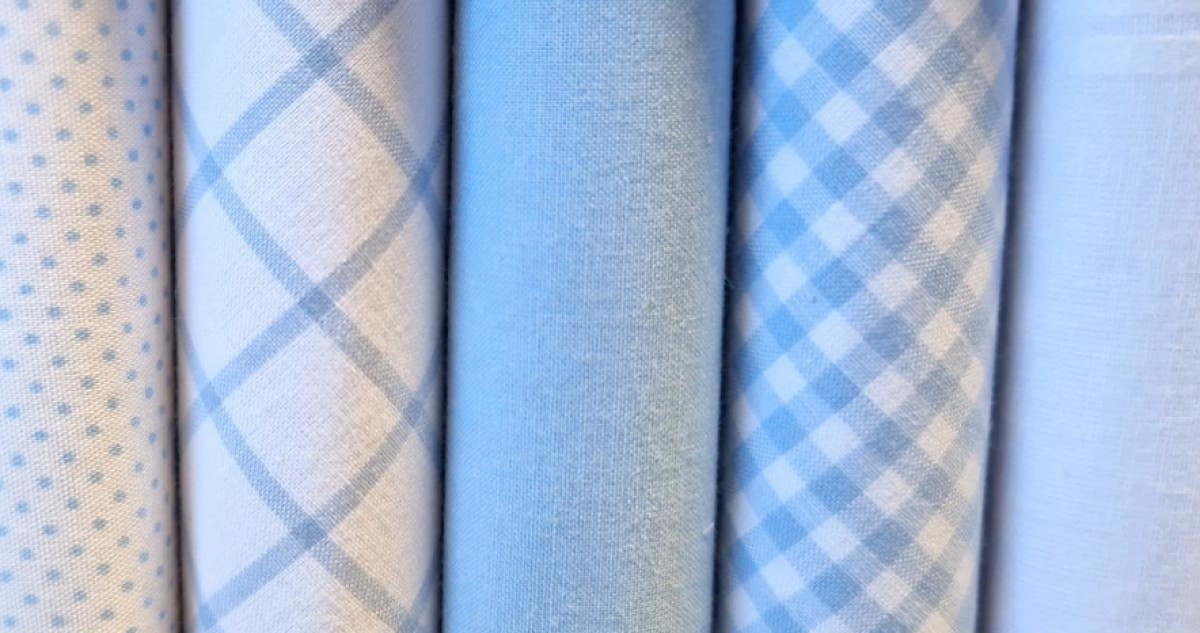 handkerchiefs light bluewhite patterns variation 5 pack cotton