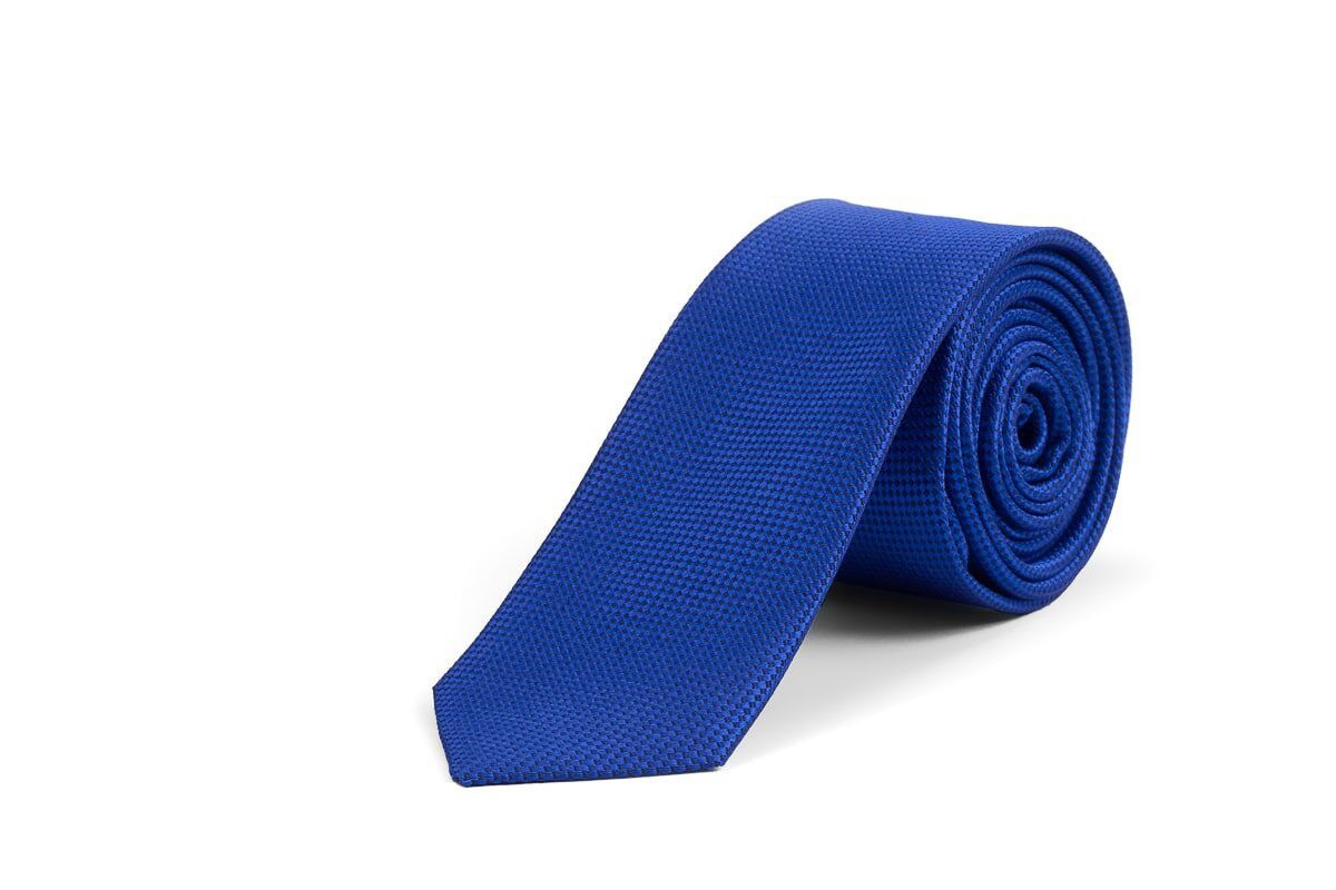 Smalle TigerTie kinderstropdas rood signaalrood wit gestreept