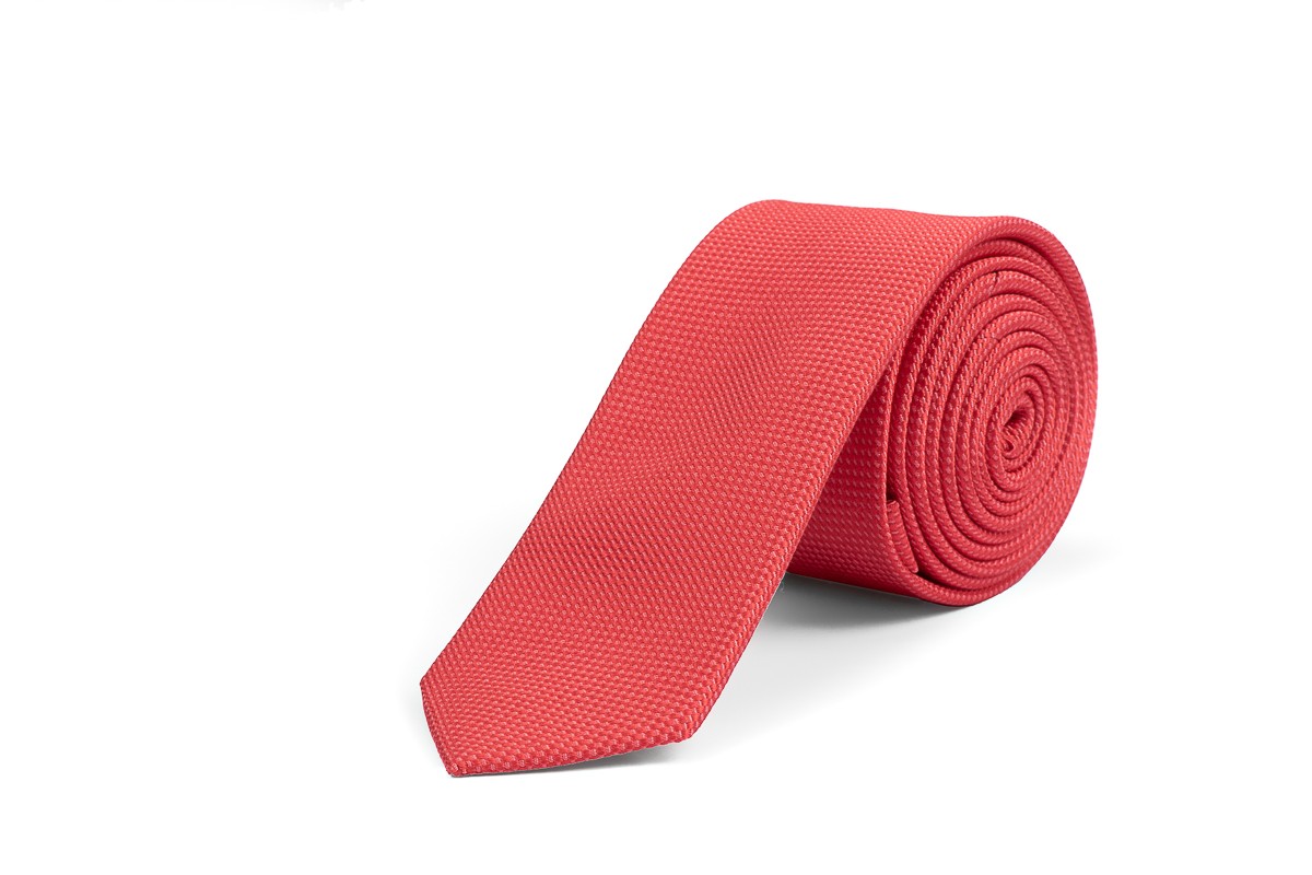 Kinderstropdas Koraalrood