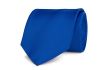 stropdas polyester satijn kobaltblauw