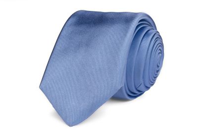 Stropdas Progetto Premium - 100% zijde - NOS - lichtblauw