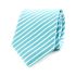 gestreepte stropdas lichtblauw