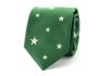Stropdas sterren - 75cm - groen