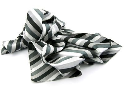 Multicolor shawl | Zwart