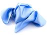 zijden shawl 70 x 70 lichtblauw