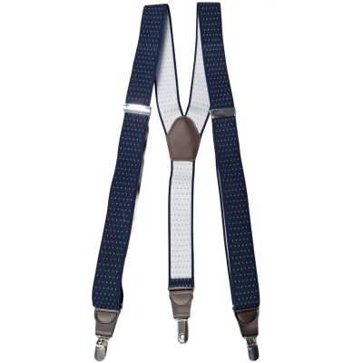 Bretel elastiek | Navy/wit Bretel elastiek | Navy/wit