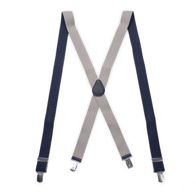 Bretels elastiek | navy-camel microstip