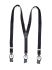Bretels 100 zijde zwart